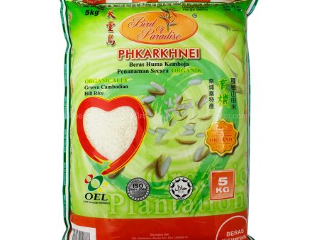 Bird of Paradise Phkarkhnei Cambodian Rice 5kg Fashion