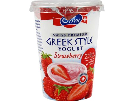 Emmi Greek Style Strawberry Yogurt 450g Supply