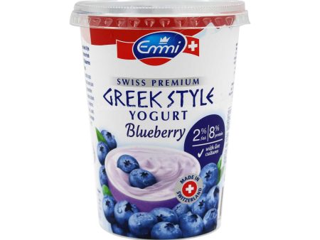 Emmi Greek Style Yogurt Blueberry 450g For Sale