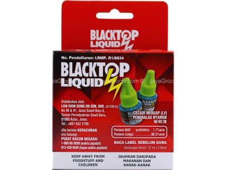 Blacktop Liquid Electric Vapour Twin Pack Mosquito Repellent 22ml x 2 Hot on Sale