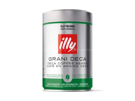 Illy Grani Deca Decaf Roasted Coffee Beans for Any Preparation 250g Hot on Sale