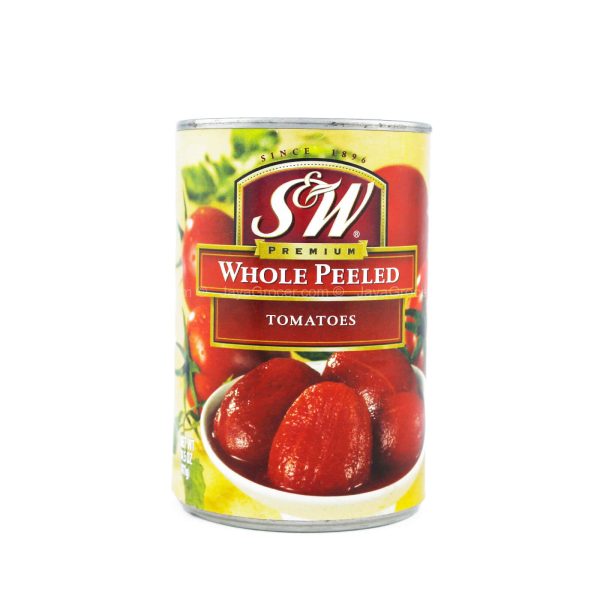 S&W Whole Peeled Tomatoes 411g Discount