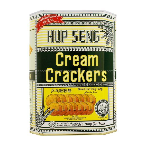 Ping Pong Cream Crackers (Tin) 700g on Sale