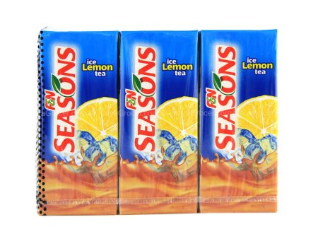 F&N Seasons Ice Lemon Tea 250ml x 6 Online Hot Sale