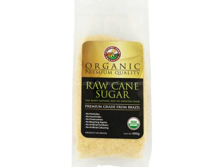 Country Farm Organic Raw Cane Sugar 400g Online