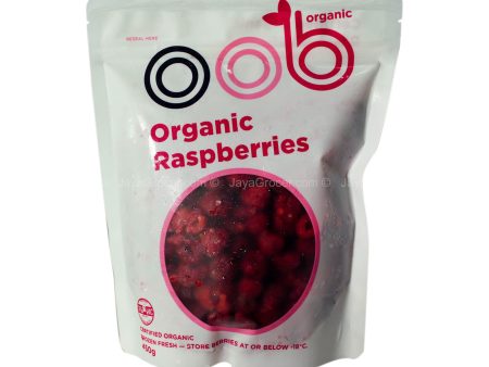 OOB Frozen Organic Raspberries 450g Online now