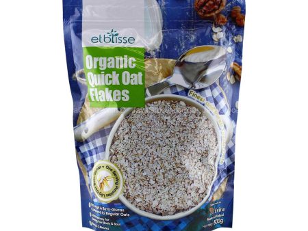 Etblisse Organic Quick Oat Flakes 500g Online Hot Sale