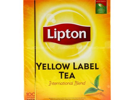 Lipton Yellow Label Tea (teabags) 2g x 100 Online now