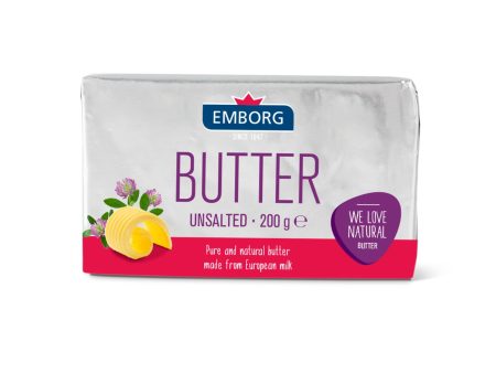 Emborg Unsalted Butter 200g Online