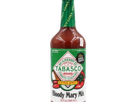 Tabasco Tomato Cocktail Bloody Mary Mix Extra Spicy 946ml For Cheap