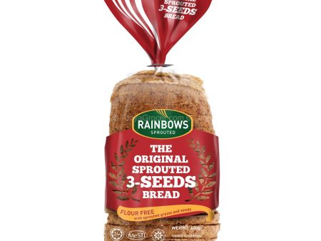 Rainbows Sprouted The Original 3-Seeds Bread 1pack on Sale