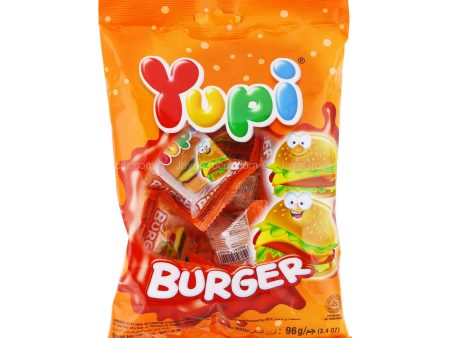 Yupi Mini Burger Bag Gummy Candy 90g Online