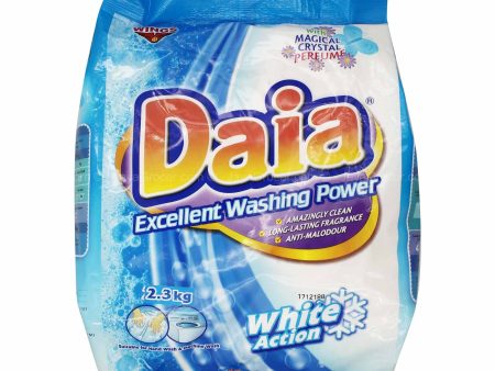 Daia White Action Detergent Powder (Pouch) 2.3kg Sale