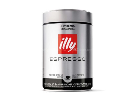 Illy Intenso Bold Roast Ground Coffee 250g Hot on Sale