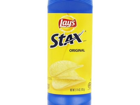 Lays Stax Original Potato Chips 163g Supply