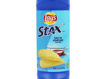 LAY S STAX SALT & VINEGAR 5.5OZ *1 Online Hot Sale