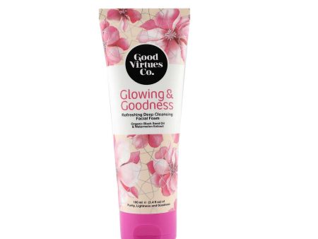 Good Virtues Co. Glowing and Goodness Refreshing Deep Cleansing Facial Foam 100ml Supply