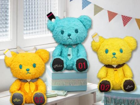 Vocaloid: Len Bon Voyage Bear Plush Hot on Sale