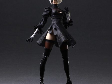 NieR: Automata: 2B Deluxe Play Arts Kai Action Figure Discount