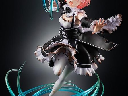 Re:Zero: Ram Battle with Roswaal Ver. 1 7 Scale Figurine For Sale