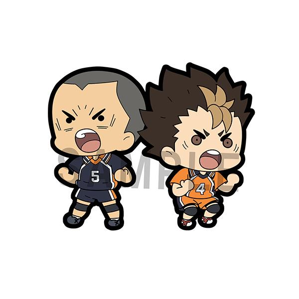 Haikyu!!: BuddyColle Rubber Keychain Blind Box Online Sale