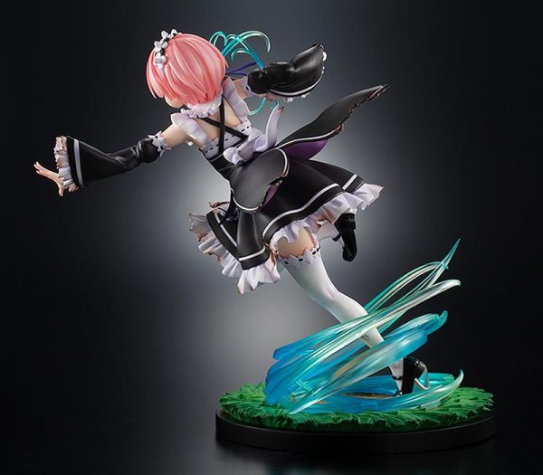 Re:Zero: Ram Battle with Roswaal Ver. 1 7 Scale Figurine For Sale