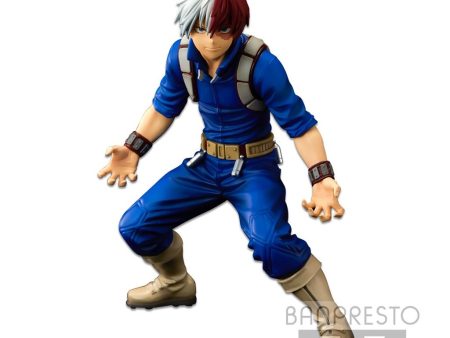 My Hero Academia: Shoto Todoroki Super Master Stars Piece -The Brush- Ichibansho Prize Figure For Sale