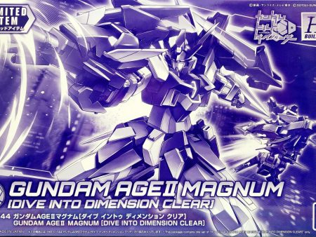 Gundam: Gundam Age-II Magnum (Dive Into Dimension Clear) HG Model Sale