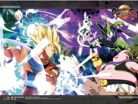 Dragon Ball Fighterz: Key Art Wall Scroll For Cheap