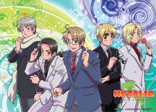 Hetalia: Formal Attire Wall Scroll Online now