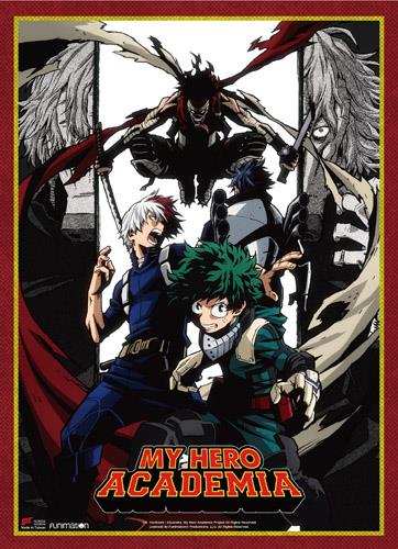 My Hero Academia: Season 3 Key Art Wall Scroll Hot on Sale