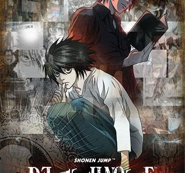 Death Note: Light & L Collage Wall Scroll Fashion