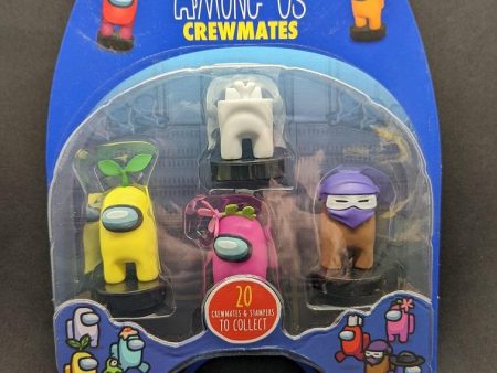 Among Us: Crewmate 4 Piece Blister Pack Set Discount