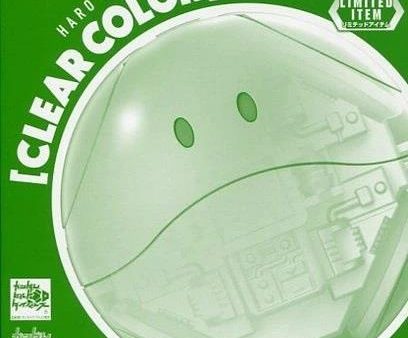 Gundam: Basic Green Haro (Clear Colour) Haropla Model Fashion