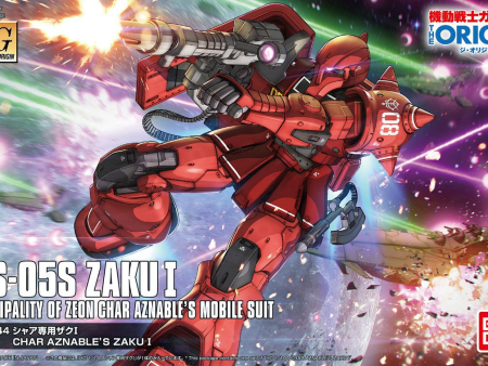 Gundam: MS-05S Zaku 1 (Char Aznable s Mobile Suit) 1 144 HG Model Online now