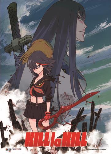 KILL la KILL: Ryuko & Satsuki Wall Scroll For Discount