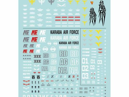 Gundam: No. 108 Gundam ZZ Multiuse 1 Decal Discount