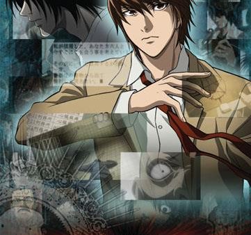 Death Note: L & Light Collage Wall Scroll Online now