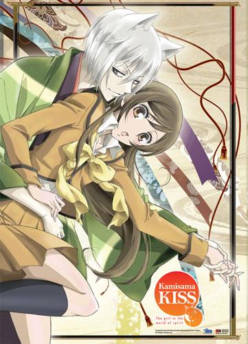 Kamisama Kiss: Tomoe & Nanami Key Art Fabric Poster Online