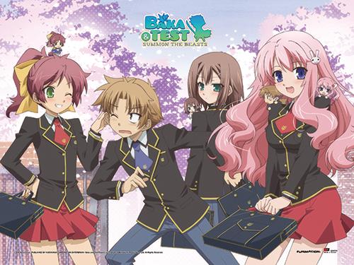 Baka & Test: Group Wall Scroll Supply