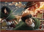 Attack on Titan 2: Eren Titan, Mikasa, Levi Wall Scroll Discount