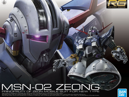 Gundam: MSN-02 Zeong 1 144 RG Model Online now