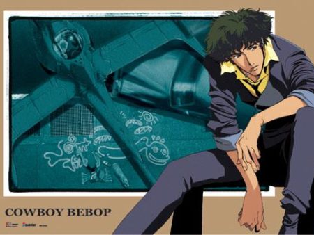 Cowboy Bebop: Spike & Swordfish II Wall Scroll Online Sale