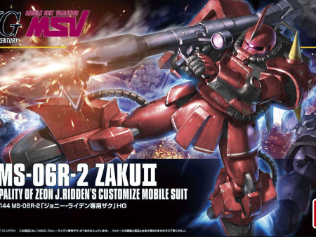 Gundam: Zaku II Johnny Ridden Custom HG Model For Cheap