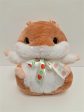 Amuse: Brown Hamster with Bow 14  Plush Online Sale