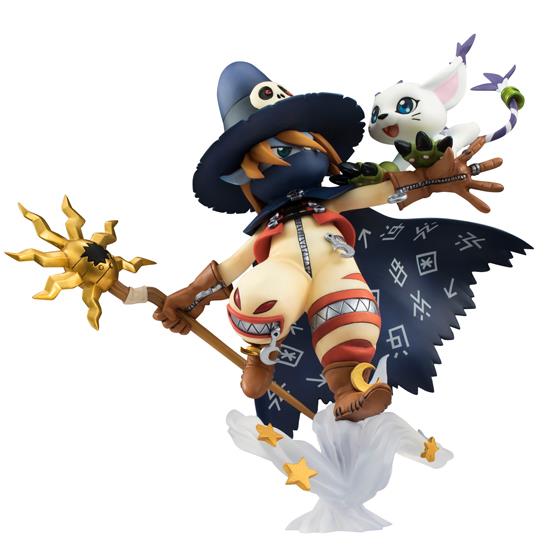 Digimon: Wizardmon & Tailmon 1 10 Scale Figurine For Sale