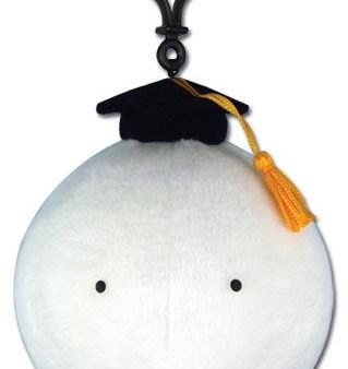 Assassination Classroom: Koro-sensei White Face 5  Plush Clip Hot on Sale