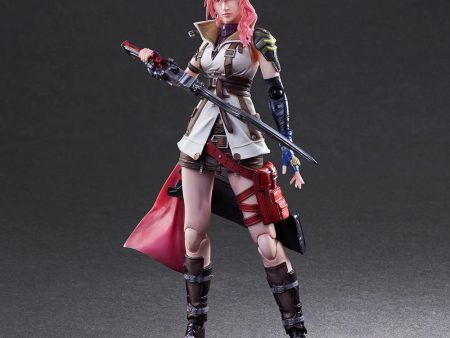 Final Fantasy Dissidia: Lightning Play Arts -Kai- Action Figure on Sale