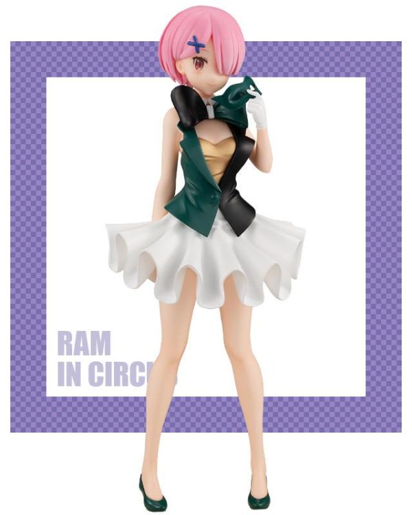 Re:Zero: Ram SSS In Circus Prize Figure Discount