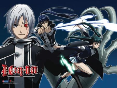 D. Gray-man: Group Fight Wall Scroll For Sale